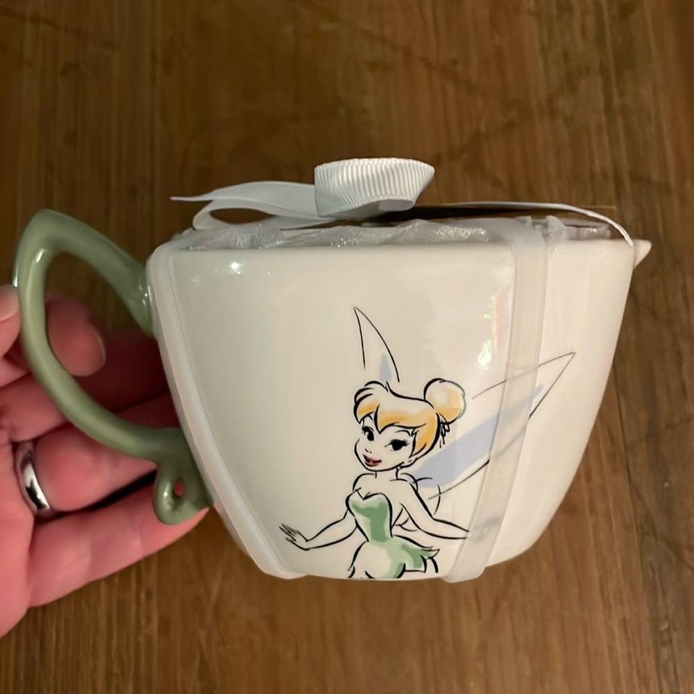 Rae Dunn Disney Green Tinkerbell Measuring Cups New! Rare 2023 (3)